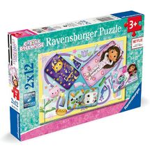 Puzzle Gabby's Dollhouse 2x12 pcs RAV-05709 Ravensburger 1