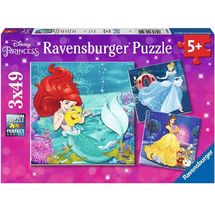 Puzzle Disney Princess Adventure 3x49 pcs RAV-09350 Ravensburger 1