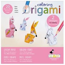Coloring Origami - Hare FR-11381 Fridolin 1