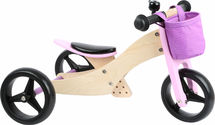 Training Tricycle 2-in-1 pink LE11612 Small foot company 1