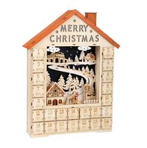 Merry Christmas Wooden Advent Calendar LE11788 Small foot company 1