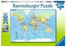 Puzzle World's map 200 pcs RAV128907 Ravensburger 1