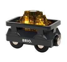 Light Up Gold Wagon BR33896 Brio 1