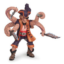Mutant Octopus Pirate Figurine PA39464-3628 Papo 1