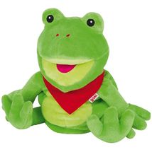 Frilo frog handpuppet GK51785 Goki 1