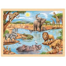 Puzzle african savannah GK57347 Goki 1