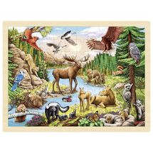 Puzzle north american wilderness GK57409 Goki 1