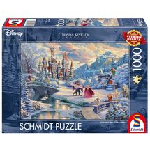 Puzzle Beauty and the Beast‘s Winter Enchantment 1000 pcs S-59671 Schmidt Spiele 1