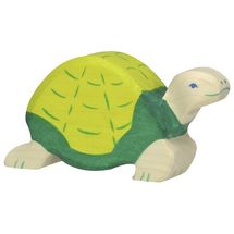 Green turtle figurine HZ-80176 Holztiger 1