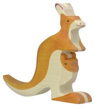 Kangaroo figure HZ-80193 Holztiger 1