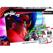 Puzzle Miraculous LadyBug 60 pieces N86181 Nathan 1