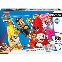 Puzzle The colorful Paw Patrol 60 pieces N86186 Nathan 1