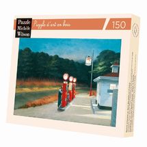 Gas by Edward Hopper A1018-150 Puzzle Michele Wilson 1