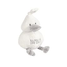 Grey Duck Rattle and Plush BB81552-4783 BAMBAM 1