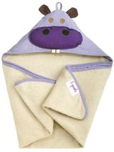 Hippo hooded towel EFK107-007-003 3 Sprouts 1