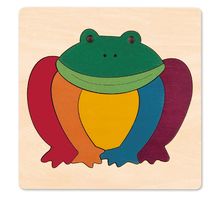 Puzzle - Rainbow Frog HA-E6503 Hape Toys 1