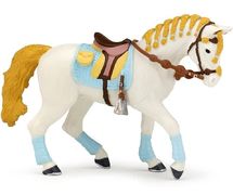 Horse rider adult blue fashion figure PA51545-3615 Papo 1