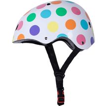 Pastel Dotty Helmet Small KMH023S Kiddimoto 1