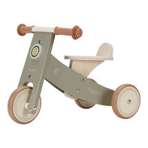Wooden tricycle olive green LD7124 Little Dutch 1
