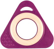 Rattle Triangle - Purple Tri0+ EFK-120-000-202 Little Big Things 1