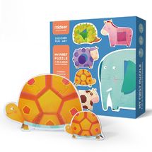 My First Puzzle Geometry and Animals MD3022 Mideer 1