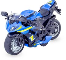 Miniature Blue friction motorbike UL-8355 bleu Ulysse 1