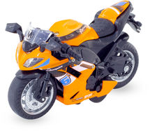 Miniature orange friction motorbike UL-8355 Orange Ulysse 1