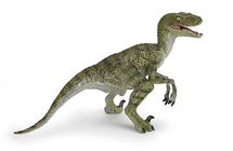 Green Velociraptor figurine PA55058 Papo 1