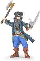 Pirate Blackbeard figure PA-39477 Papo 1