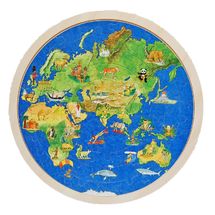 The Earth Wooden Puzzle GO57666-5181 Goki 1