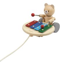 Pull Along Musical Bear PT5271 Plan Toys, The green company 1
