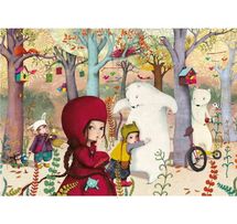 Meeting in the forest by Sophie Lebot K308-24 Puzzle Michele Wilson 1
