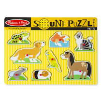 Pets Sound Puzzle MD10730 Melissa & Doug 1