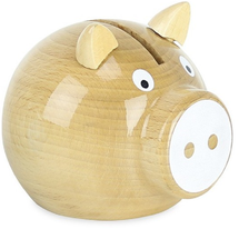 White pig money box V5129W Vilac 1