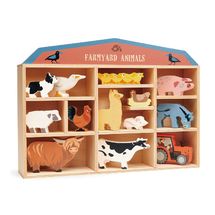 Farmyard Animals TL8483-1 Tender Leaf Toys 1