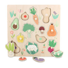 Wooden puzzle Vegetables from the garden V7101 Vilac 1