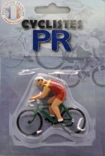 Cyclist figurine D Spanish champion's jersey sprinter FR-DS2 Fonderie Roger 1