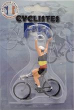 Cyclist figurine D Winner Belgium champion's jersey FR-DV2 Fonderie Roger 1