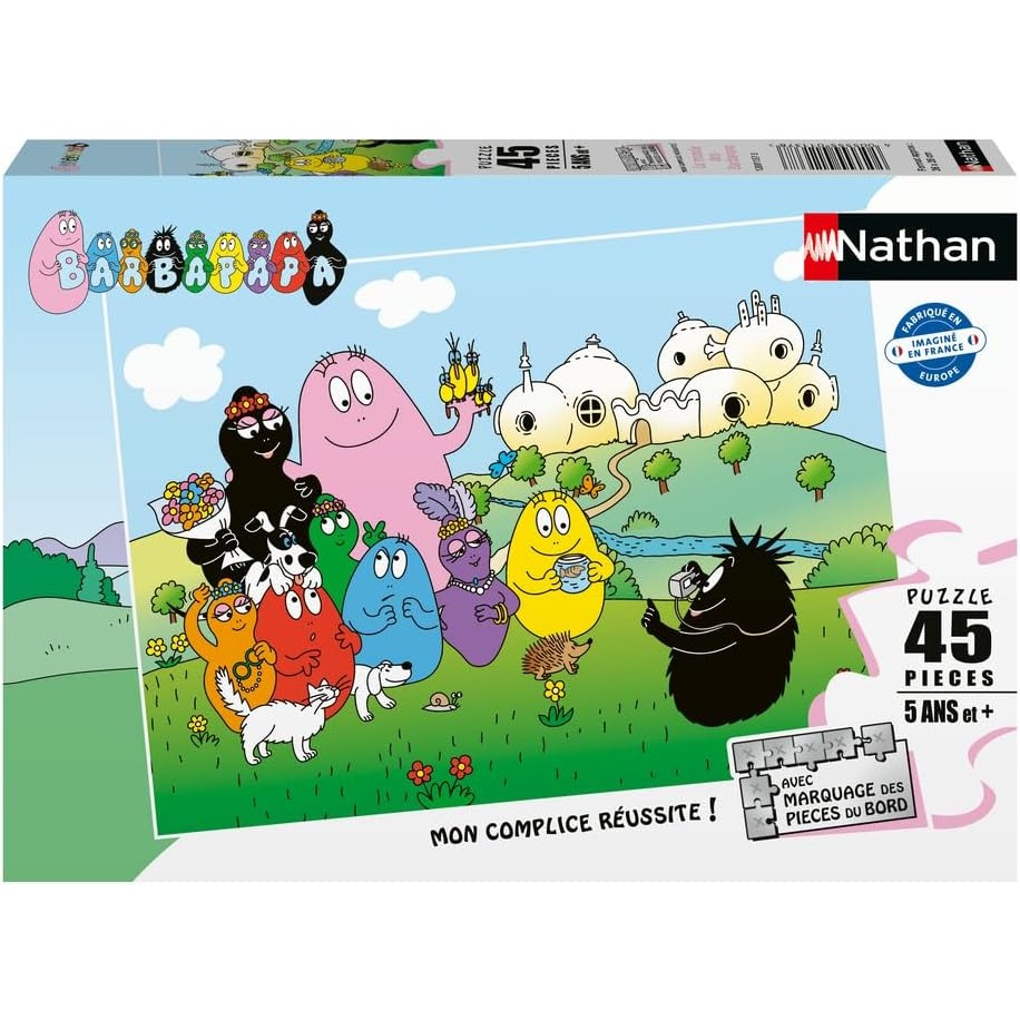 Puzzle Barbapapa 45 pieces - Nathan - Puzzles for kids