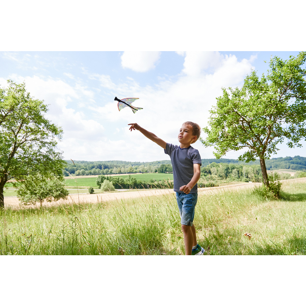 Terra Kids Slingshot Glider - Outdoor Flying Toy With Rubber Bands, Ages 6+