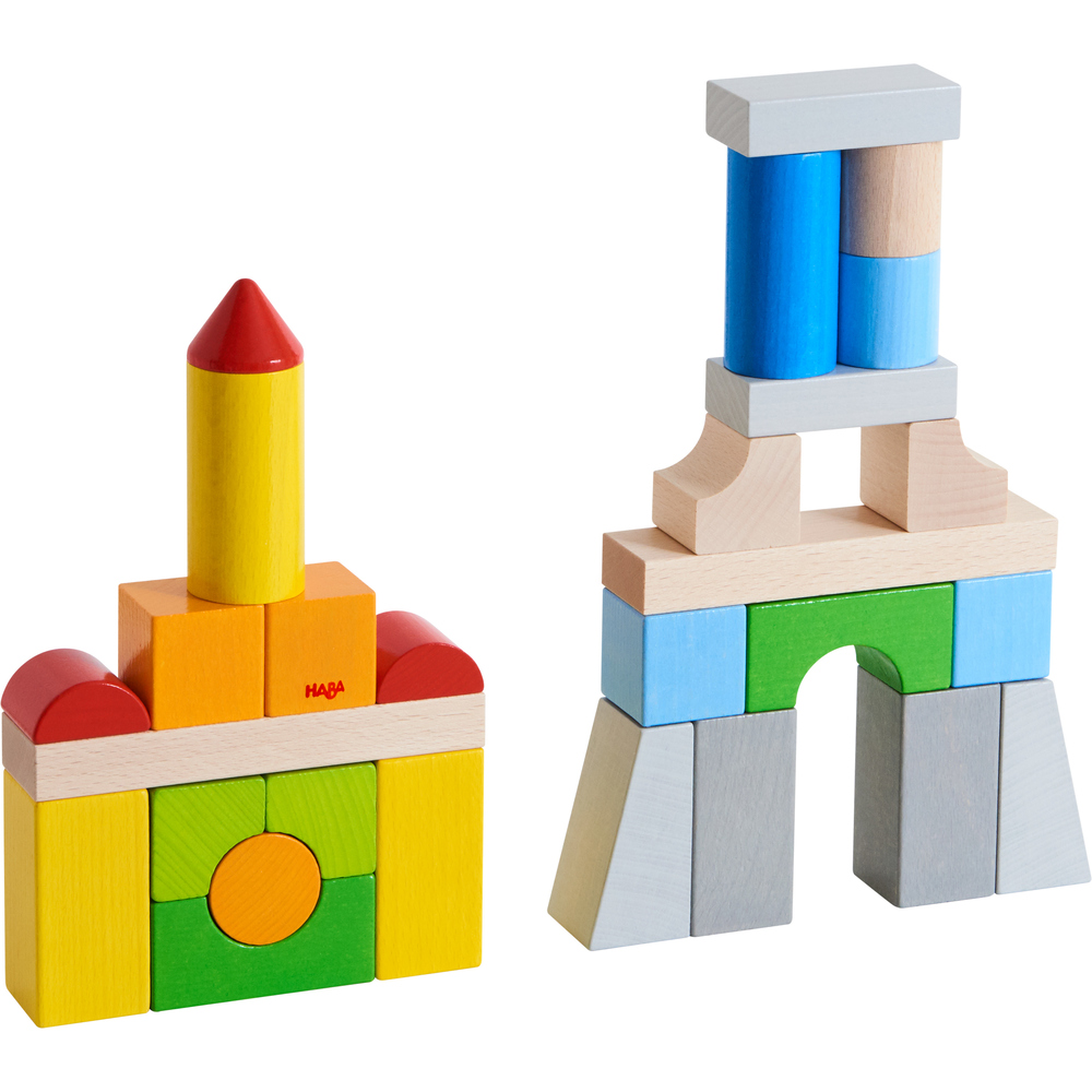 Multicolored Building Blocks Haba 305163 Wooden building game