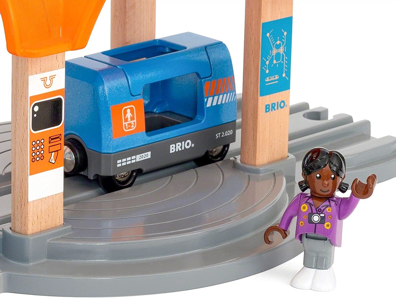 Game Brio World 33874 Locomotive Brio 33874 Smart Washing Station