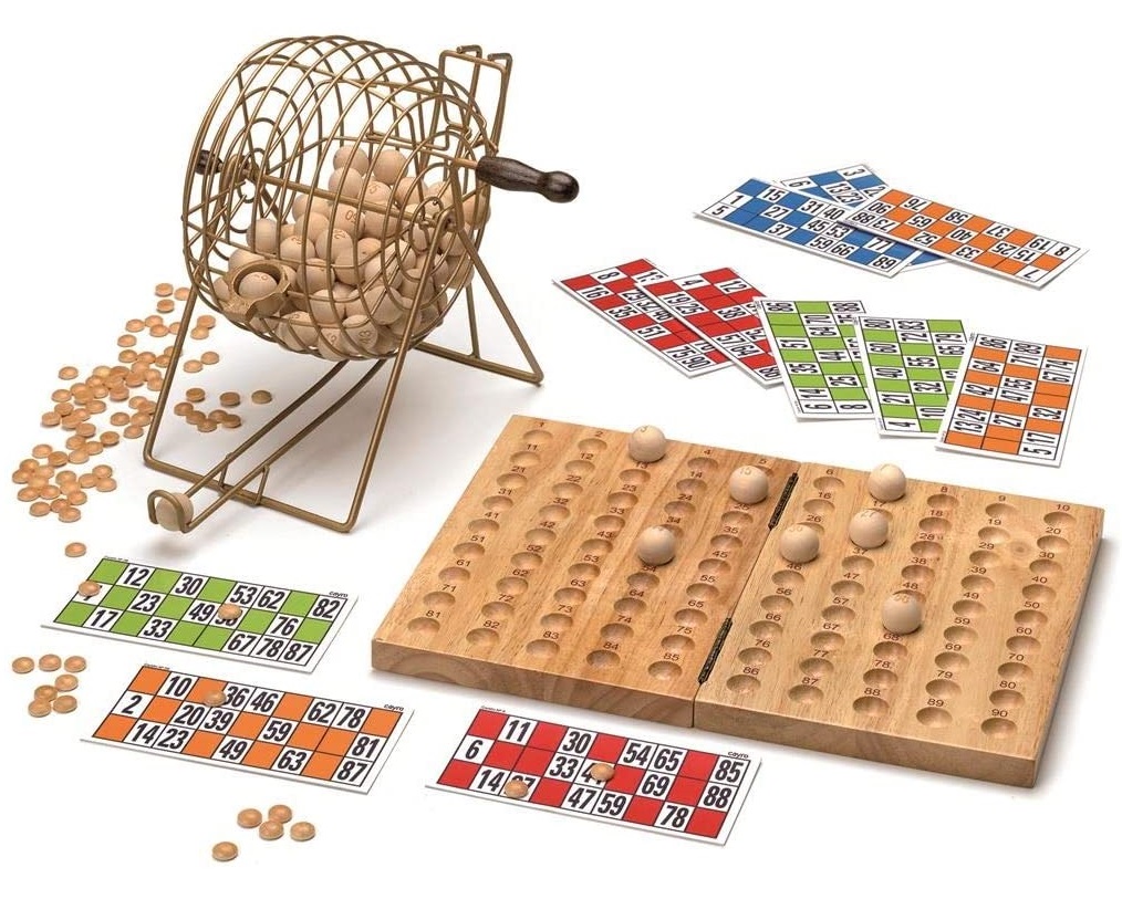Bingo Cards Bingo Madera Cayro Lotto, Quine, Riffle Or Bingo