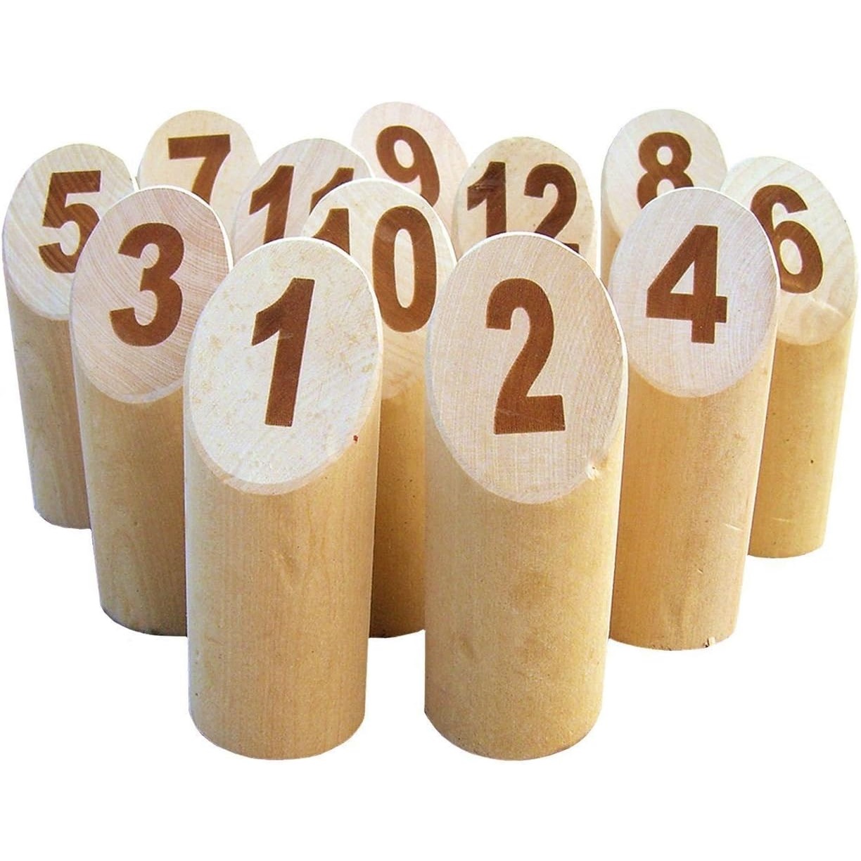 Mölkky Versión Lujo – Juego De Bolos De Precisión Al Aire Libre – A Partir De 7 Años – Tactic