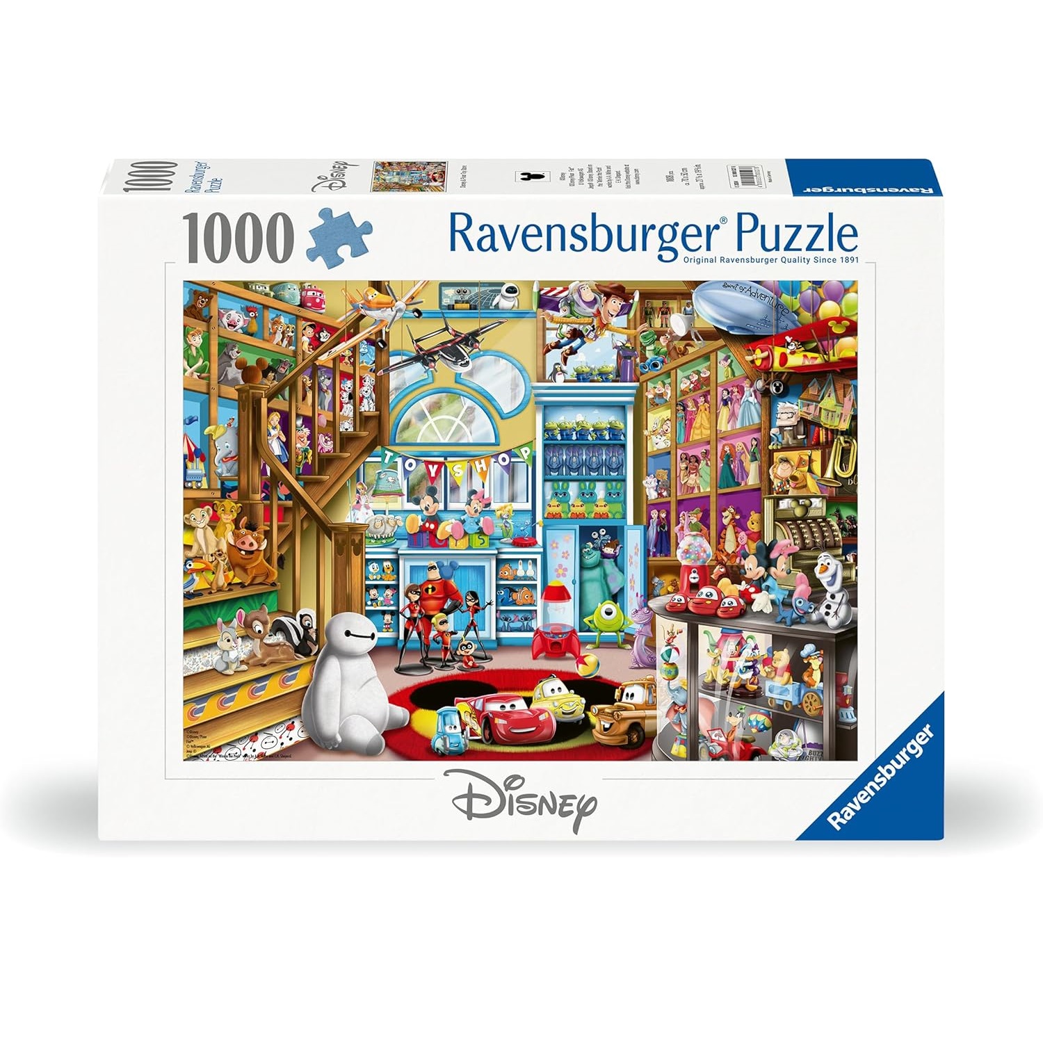 D-Toys Puzzle 1000 Teile – Winter-Motiv Von Pieter Brueghel, 68 X 47 Cm, Hochwertig