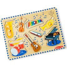 Musical Instruments Sound Puzzle MD00732 Melissa & Doug 1