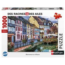 Puzzle Welcome to Alsace 1000 pcs NA009023 Nathan 1