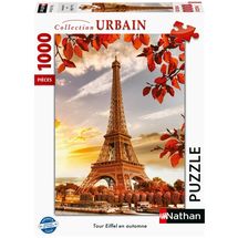 Puzzle Eiffel Tower in autumn 1000 pcs NA009153 Nathan 1