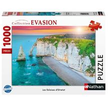 Puzzle Cliffs of Etretat 1000 pcs NA009207 Nathan 1