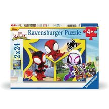 Puzzle Spidey and company 2x24pcs RAV-05729 Ravensburger 1
